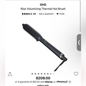 ghd rise brush